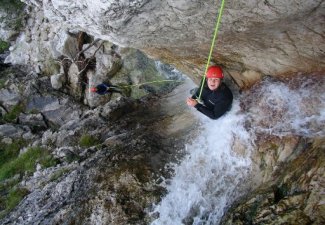 canyoning slovenia